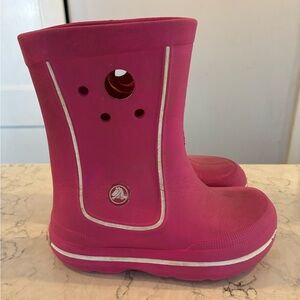 CROCS Kids Rain Boots - size 12